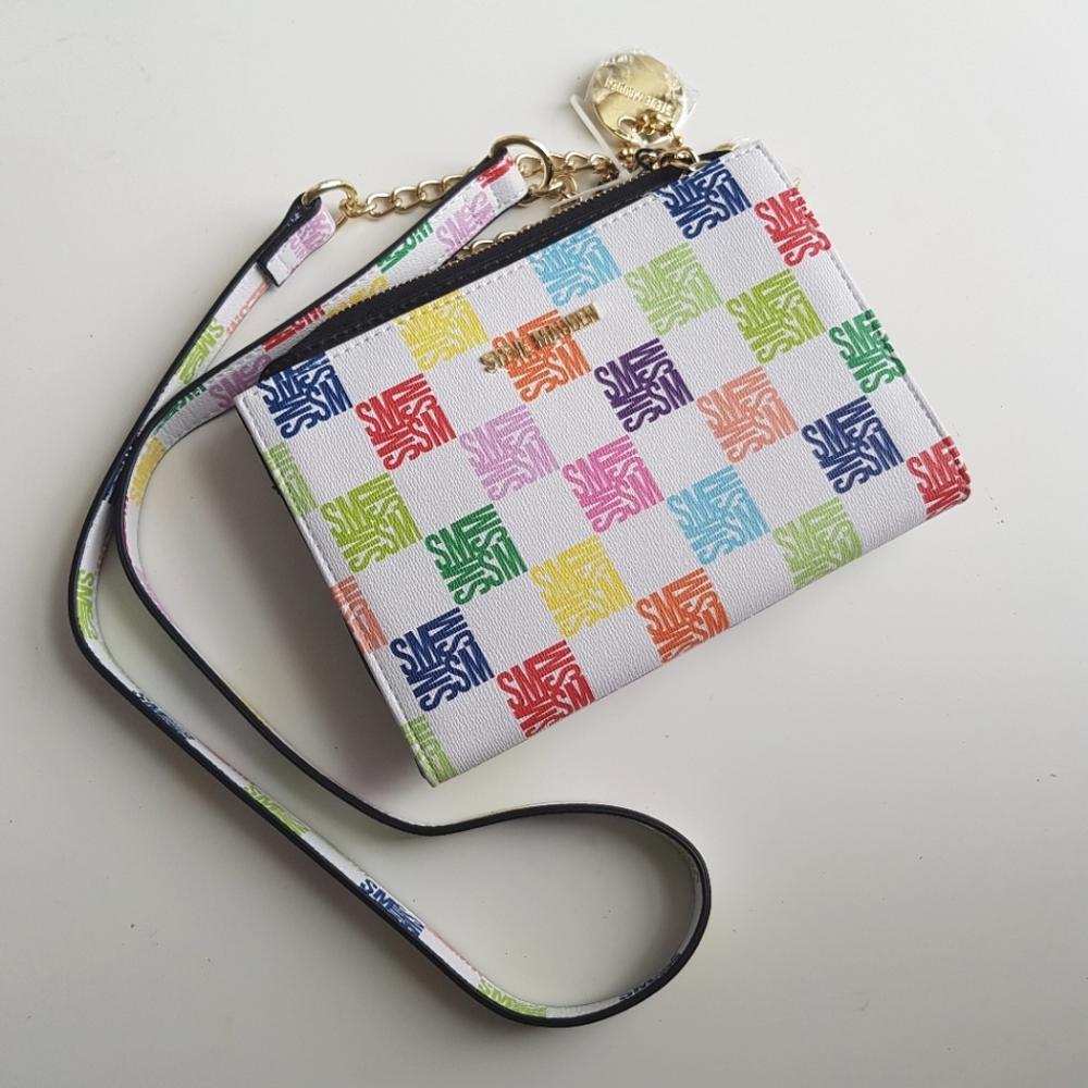 NWT Steve Madden Crossbody Monogram Bag